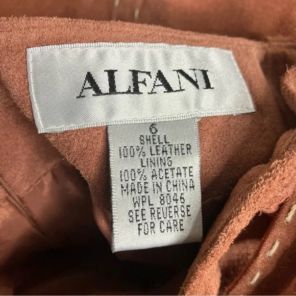 Vintage Suede Skirt - Picture 2 of 9